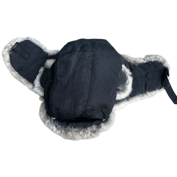 crowncap Canada Real rabbit fur trapper hat M - Picture 3 of 3